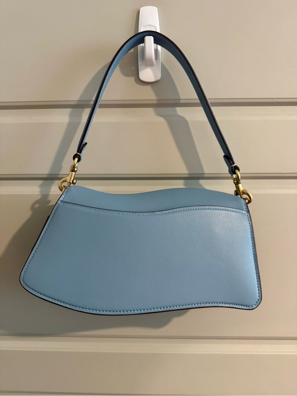 Coach Twisted Tabby Bag in Bluebell with Brass Hardware - Picture 2 of 7